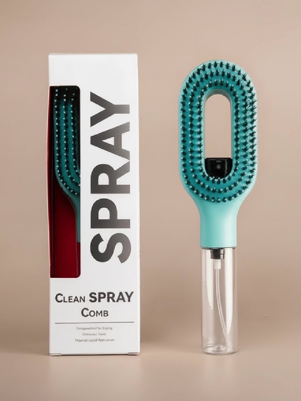 Clean Spray Comb - Mint Green